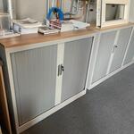 ( Locatie Zwolle ) 8x Dossierkast , Grijs- hout, 2022